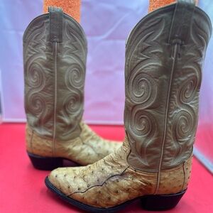 Tony Lama vintage exotic, cowboy boots